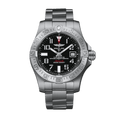  Shop Authentic Breitling Avenger II Seawolf Stainless Steel 45mm Black Dial Mens Watch - A1733110/BC31 - Luxxuri