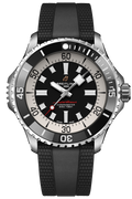  Shop Authentic Breitling Superocean Automatic 46 Black Dial Black Rubber Strap Watch for Men - A17378211B1S1 - Luxxuri