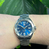  Shop Authentic Tag Heuer Formula 1 Blue Dial Silver Steel Strap Watch for Men - WAZ1118.BA0875 - Luxxuri