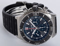  Shop Authentic Breitling Super Chronomat B01 44 Black Dial Black Rubber Strap Watch for Men - AB0136251B2S1 - Luxxuri
