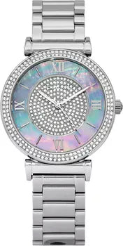  Shop Authentic Michael Kors Caitlin Crystal Dial Silver Steel Strap Watch for Women - MK3331 - Luxxuri