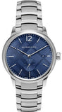  Shop Authentic Burberry The Classic Blue Dial Silver Steel Strap Watch for Men - BU10007 - Luxxuri