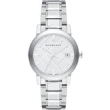  Shop Authentic Burberry The City Silver Dial Silver Steel Strap Watch for Women - BU9000 - Luxxuri