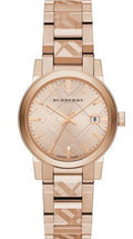  Shop Authentic Burberry The City Rose Gold Dial Rose Gold Steel Strap Watch for Women - BU9146 - Luxxuri