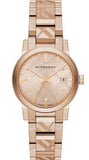  Shop Authentic Burberry The City Rose Gold Dial Rose Gold Steel Strap Watch for Women - BU9146 - Luxxuri