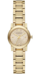  Shop Authentic Burberry The City Gold Dial Gold Steel Strap Watch for Women - BU9227 - Luxxuri