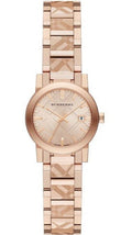  Shop Authentic Burberry The City Rose Gold Dial Rose Gold Steel Strap Watch for Women - BU9235 - Luxxuri