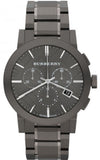  Shop Authentic Burberry The City Grey Dial Gunmetal Grey Steel Strap Watch for Men - BU9354 - Luxxuri