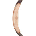  Shop Authentic Burberry The Pioneer Rose Gold Dial Haymarket Brown Leather Strap Watch for Women - BU9408 - Luxxuri