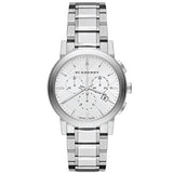  Shop Authentic Burberry The City White Dial Silver Steel Strap Watch for Men - BU9750 - Luxxuri