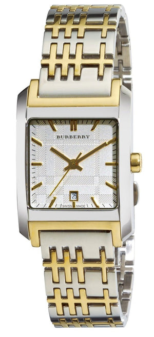  Shop Authentic Burberry Nova Checked White Dial Two Tone Stainless Steel Strap Watch for Women - BU1573 - Luxxuri