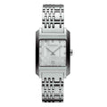 Burberry Heritage Diamond White Dial Silver Stainless Steel Strap Watch for Women - BU1583