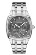  Shop Authentic Bulova Classic Collection Multifunction Grey Dial Silver Steel Strap Watch for Men - 96C148 - Luxxuri