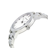  Shop Authentic Burberry The City Silver Dial Silver Steel Strap Watch for Women - BU9000 - Luxxuri