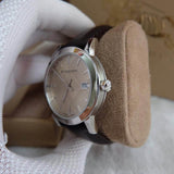  Shop Authentic Burberry The City Gold Dial Brown Leather Strap Watch for Men - BU9011 - Luxxuri
