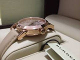  Shop Authentic Burberry The City Beige Dial Brown Leather Strap Watch for Women - BU9014 - Luxxuri