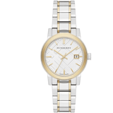  Shop Authentic Burberry The City Silver Dial Two Tone Steel Strap Watch for Women - BU9217 - Luxxuri