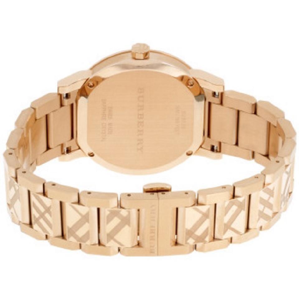  Shop Authentic Burberry The City Rose Gold Dial Rose Gold Steel Strap Watch for Women - BU9146 - Luxxuri
