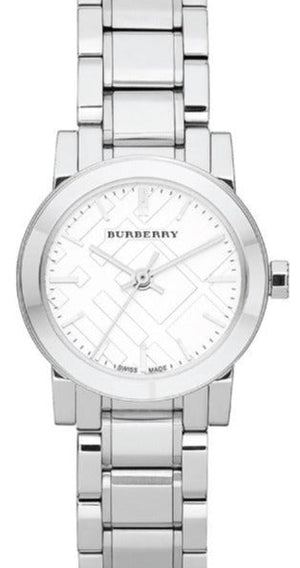  Shop Authentic Burberry The City Silver Dial Silver Steel Strap Watch for Women - BU9200 - Luxxuri