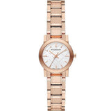  Shop Authentic Burberry The City White Dial Rose Gold Steel Strap Watch for Women - BU9104 - Luxxuri