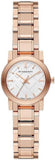  Shop Authentic Burberry The City White Dial Rose Gold Steel Strap Watch for Women - BU9204 - Luxxuri
