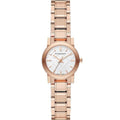  Shop Authentic Burberry The City White Dial Rose Gold Steel Strap Watch for Women - BU9204 - Luxxuri