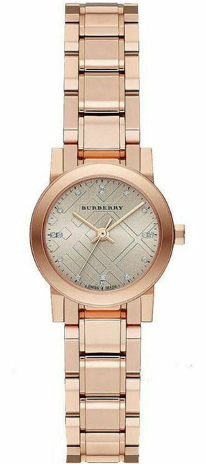 Shop Authentic Burberry Heritage Rose Gold Dial Rose Gold Steel Strap Watch for Women - BU9215 - Luxxuri
