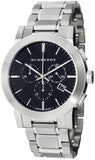  Shop Authentic Burberry The City Black Dial Silver Steel Strap Watch for Men - BU9351 - Luxxuri