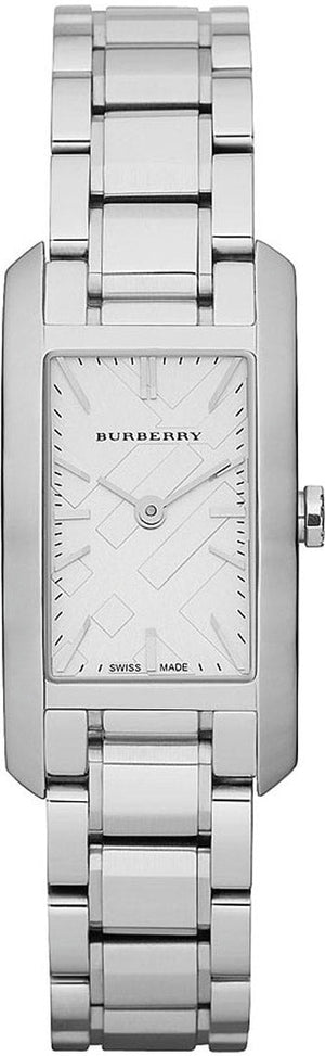  Shop Authentic Burberry Heritage Silver Dial Silver Steel Strap Watch For Women - BU9500 - Luxxuri