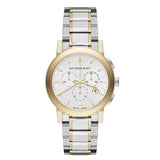  Shop Authentic Burberry The City White Dial Two Tone Steel Strap Watch for Men - BU9751 - Luxxuri