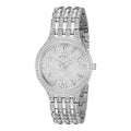  Shop Authentic Bulova Crystal Collection Silver Dial Silver Steel Strap Watch for Women - 96L243 - Luxxuri