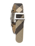  Shop Authentic Burberry The Pioneer Grey Dial Leather Strap Watch for Women - BU9504 - Luxxuri