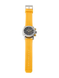  Shop Authentic Burberry Sport Chronograph Grey Dial Yellow Rubber Strap Watch for Men - BU7712 - Luxxuri