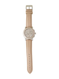  Shop Authentic Burberry The City Chronograph Rose Gold Dial Beige Leather Strap Watch For Women - BU9702 - Luxxuri