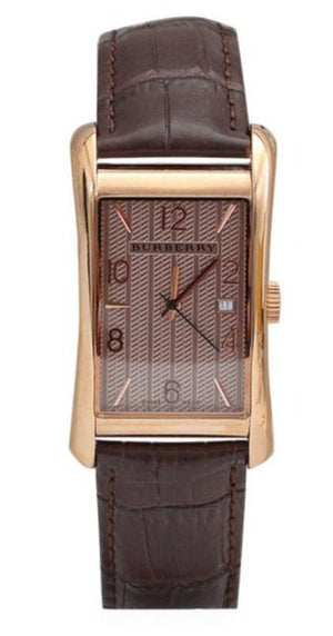  Shop Authentic Burberry Heritage Brown Dial Brown Leather Strap Watch for Men - BU3000 - Luxxuri