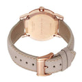  Shop Authentic Burberry The City Diamonds Beige Dial Beige Leather Strap Watch for Women - BU9131 - Luxxuri