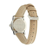  Shop Authentic Burberry The City Beige Dial Beige Leather Strap Watch for Women - BU9207 - Luxxuri