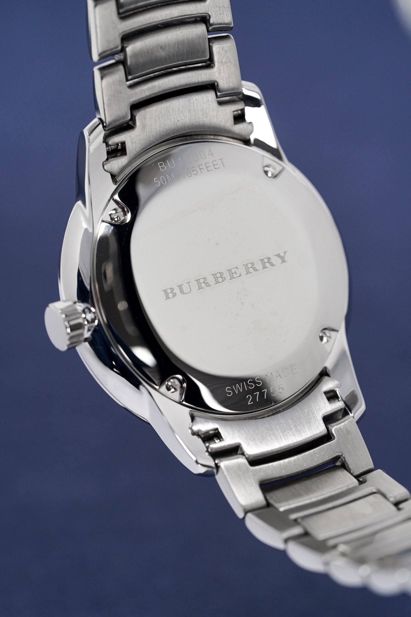  Shop Authentic Burberry The Classic Silver Dial Silver Steel Strap Watch for Men - BU10004 - Luxxuri