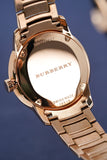  Shop Authentic Burberry The Classic Rose Gold Dial Rose Gold Steel Strap Watch for Men - BU10013 - Luxxuri