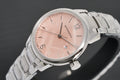  Shop Authentic Burberry The Classic Pink Dial Silver Steel Strap Watch for Women - BU10111 - Luxxuri