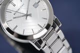  Shop Authentic Burberry The City Silver Dial Silver Steel Strap Watch for Women - BU9000 - Luxxuri