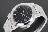 Shop Authentic Burberry The City Black Dial Silver Stainless Steel Strap Watch for Women - BU9001 - Luxxuri