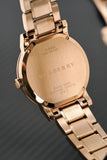  Shop Authentic Burberry The City White Dial Rose Gold Steel Strap Watch for Women - BU9004 - Luxxuri