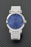  Shop Authentic Burberry The City Blue Dial Silver Steel Strap Watch for Men - BU9031 - Luxxuri