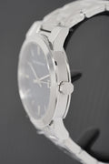 Shop Authentic Burberry The City Blue Dial Silver Steel Strap Watch for Men - BU9031 - Luxxuri