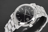 Shop Authentic Burberry The City Black Dial Silver Steel Strap Watch for Women - BU9101 - Luxxuri