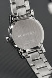  Shop Authentic Burberry The City Black Dial Silver Steel Strap Watch for Women - BU9101 - Luxxuri