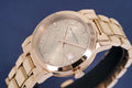  Shop Authentic Burberry The City Diamonds Rose Gold Dial Rose Gold Steel Strap Watch for Women - BU9126 - Luxxuri