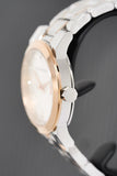  Shop Authentic Burberry The City Diamonds White Dial Two Tone Steel Strap Watch for Women - BU9127 - Luxxuri