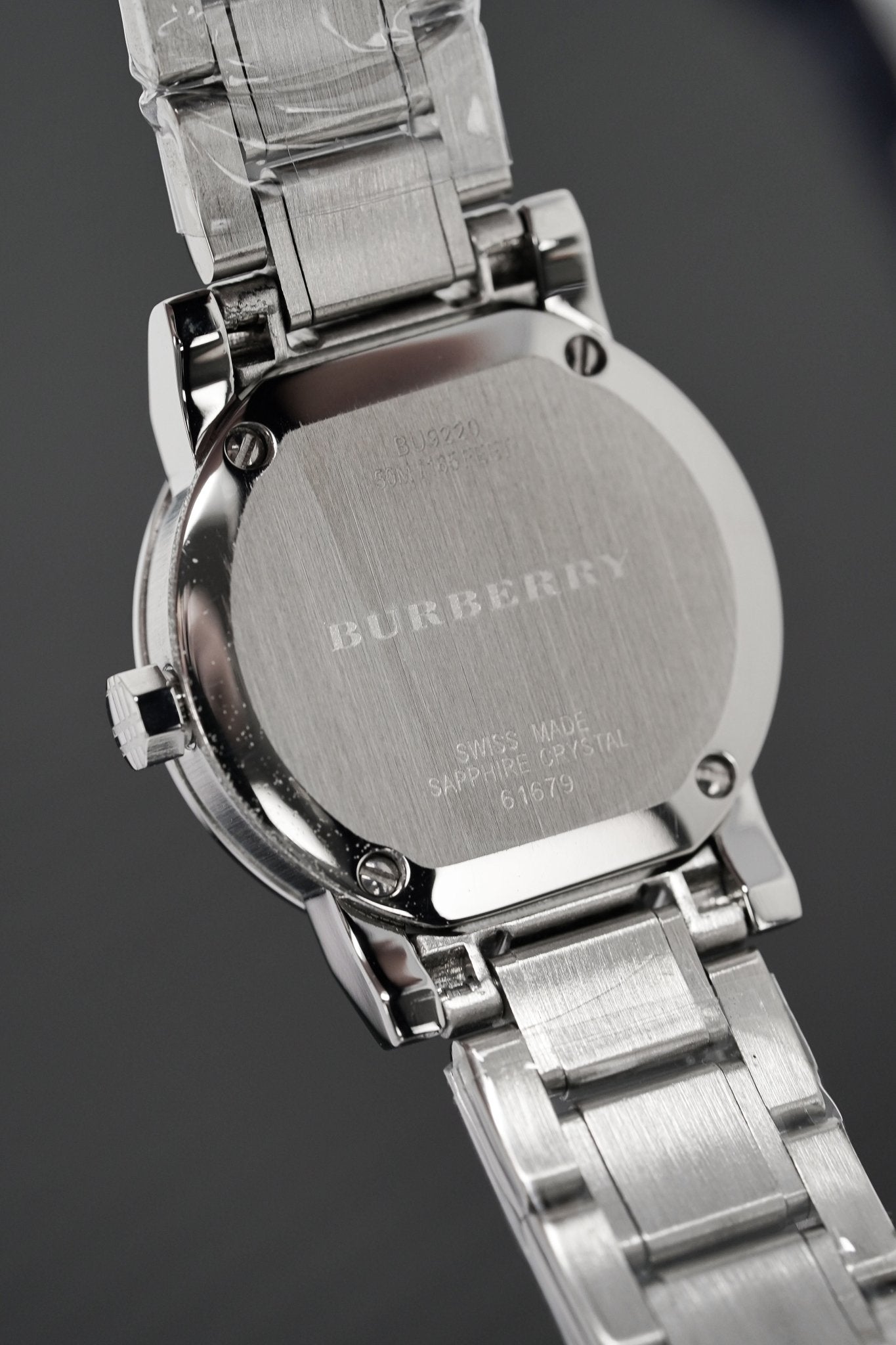  Shop Authentic Burberry The City Diamonds Silver Dial Silver Steel Strap Watch for Women - BU9220 - Luxxuri